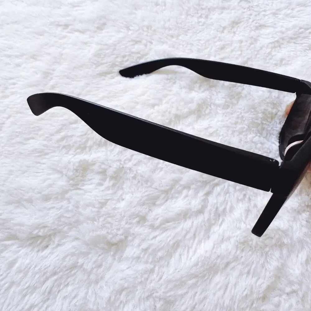 Luke Matte Black Polycarbonate Sunglasses